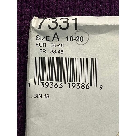 Simplicity 7331 Sewing pattern dress swing skirt 1990s size 10-20 - Picture 2 of 6